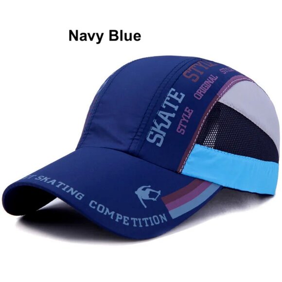 Unisex Skate, sports Outdoor Sunshade Quick-Drying Breathable Mountaineering Hat - Picture 5 of 15